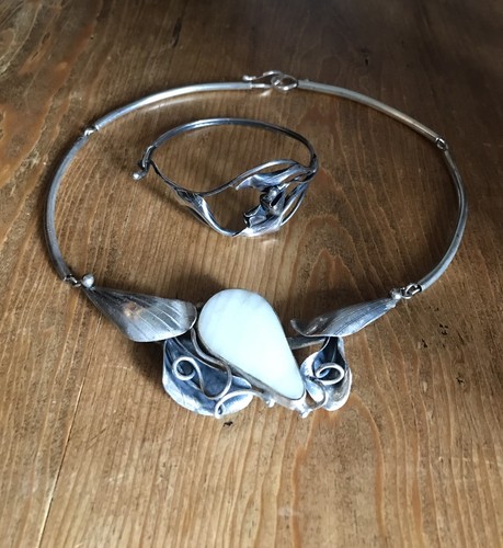 Silber 875 schmuck set - silber,