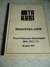 VEB DDR Gabelstapler Anleitung