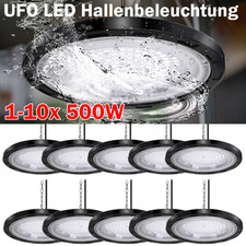 10X UFO LED Hallenbeleuchtung