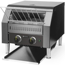 Doppel-Durchlauftoaster für zwei Toasts 230V 2240W - schwarz
