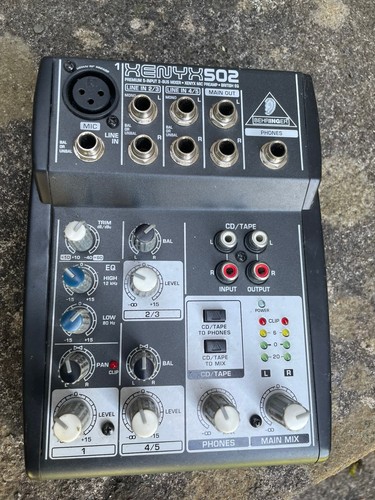 Behringer xenyx 502 analog - behringer,
