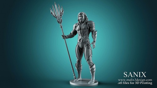 Aquaman druckfigur aus - druckfigur,