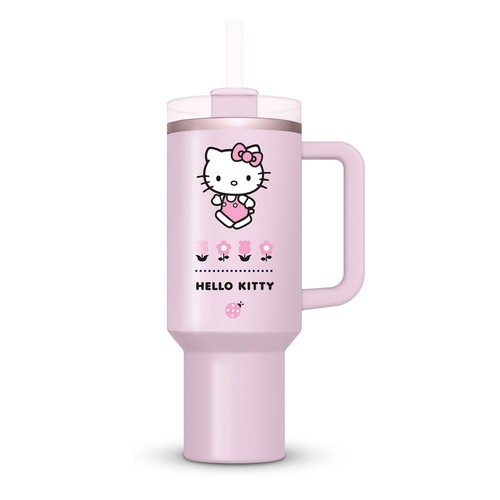 Hello kitty edelstahl tumbler - edelstahl,