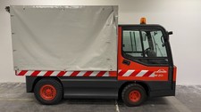 Linde W20 Elektro Schlepper Plattformwagen mit Plane NEU Lieferwagen Transporter