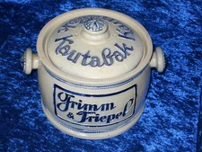 Kautabak Topf von Grimm & Triepel - Steintopf Steingut - Tabak