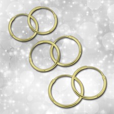 Creolen 333er Gelbgold 8K