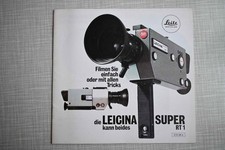 Leica Prospekt: Leicina Super RT 1, 24 Seiten, schön erhalten