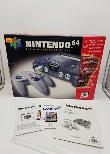Nintendo n64 konsole - nintendo,