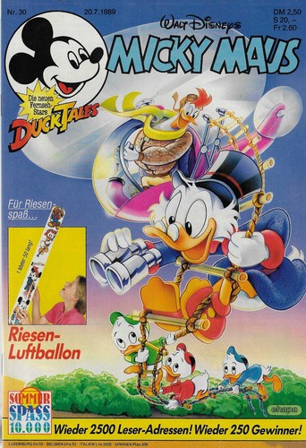 Micky maus 1989 - /, mit