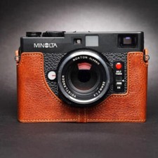 Genuine Leather Half Camera