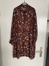 Zara Bluse Blumen lang Gr. M
