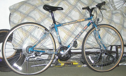 Inch hybrid bike - bike, ross