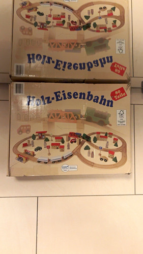 Holz eisenbahn set teile in - 80,