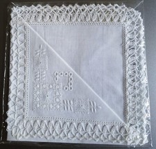 Taschentuch, Einstecktuch, Deckchen Spitze - unbenutzt - DDR-Zeit vor 1990/14