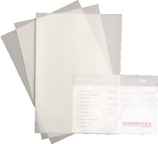 Top Lamination Transparentpapier 150gm² klar weiß Pergament PREMIUM A6 A5 A4 A3