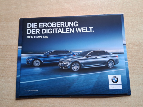 Autoprospekt vom bmw 5er - vom,