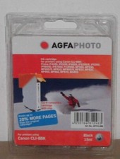 Agfa Tinte kompatibel für Canon CLI-8BK Pixma IP4200 IP4300 IP4500 IP5200 IP5300
