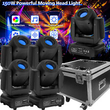LED 4stk150W Beam 3Prisma 8Gobo Moving Head Partylicht DMX Bühnenlicht Halloween