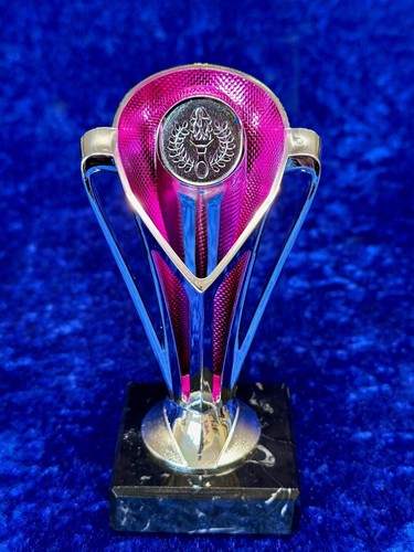 Kegel pokal rosa silber - kegel,