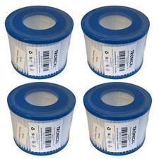 4x Filter Pool für Bestway Größe VI 6 Lay-Z-Spa 60311 58323 Filterkartuschen 