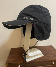 Musto Sailing MPX Fleece gefütterte wasserdichte Mütze schwarz