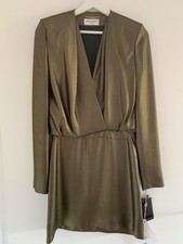 Saint Laurent Metallic Silk