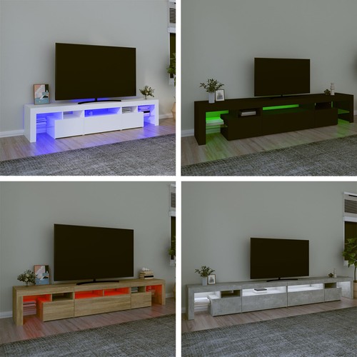 200 290cm schrank mit led - 200-290cm,