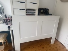 Weißes Ikea Kopfteil Mit