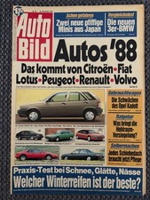 Auto Bild Nr. 48 1987 Honda CRX 1.6i-16, Fiat X 1/9 Lotus Esprit turbo Mazda RX7