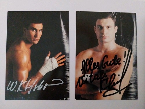 Klitschko autogramm signiert - autogramm,