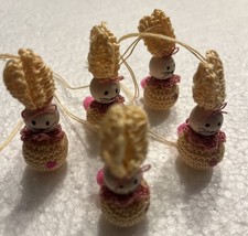 🐰5 Set  Kleine  gehäkelte