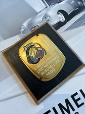 Vintage German grill badge