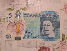 Bank Of England £5 Pound Queen Elisabeth 2015 Polymer 