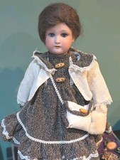 Antike deutsche Biskuit Puppe