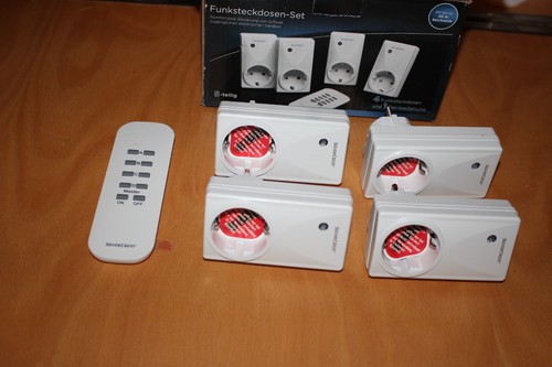 Funksteckdosen 4er set mit - 4er,