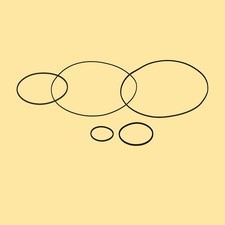 Riemen Set für Graetz Profi Studio 306 Tape Deck Compact System