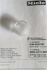 Miele backofenlampe lampenglas - miele,