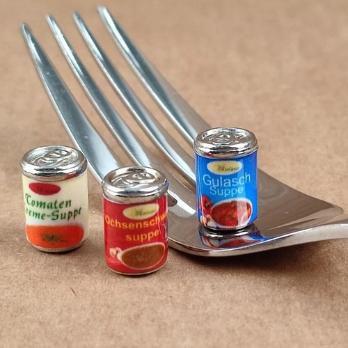 Miniatur konserven dosen - miniatur,