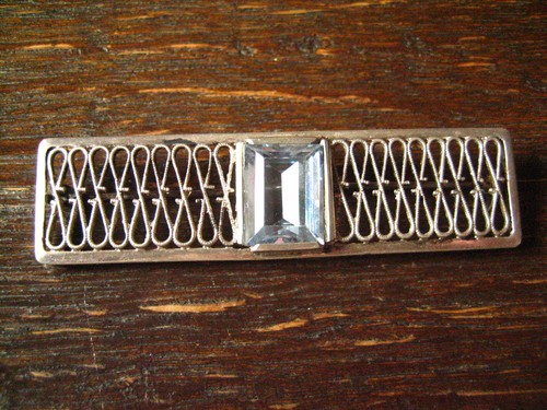 Tolle art deco brosche - deco,