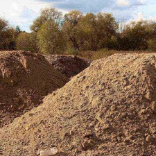 Erdaushub, Erde, Sand, Kies, geeigent als Bodenaustauschmaterial