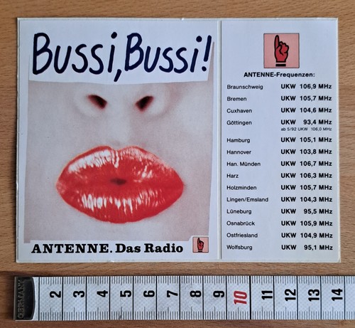 Alter aufkleber sticker radio - alter,
