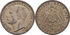 Hessen 3 Mark 1910 Ernst
