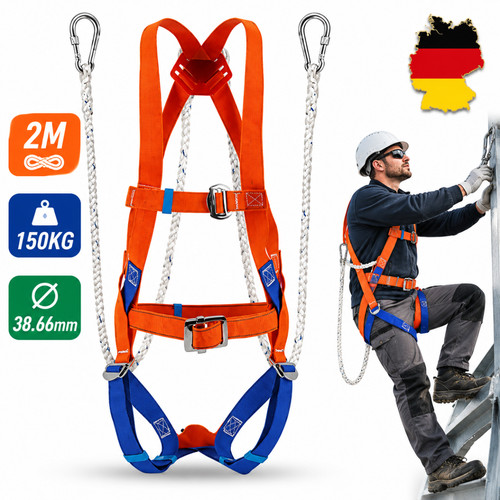 Profi sicherheitsgurt 150 - 2m,
