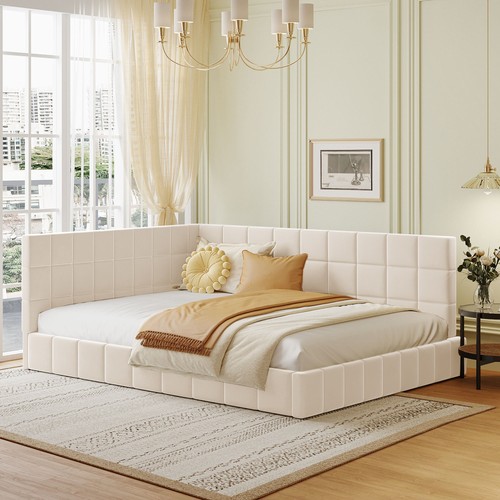 Polsterbett schlafsofa 140x200 - schlafsofa,