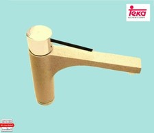 TEKA hochwertige Designer Küchenarmatur Granitbeige Cubus Sand beige Creme OVP