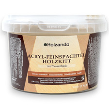 Acryl Holzkitt Feinspachtel Füllstoff Holzspachtel geruchsfrei Wasserbasis 250g