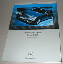Werkstatthandbuch Mercedes E-Klasse W 211 Einführungsvorschrift Stand 01/2002