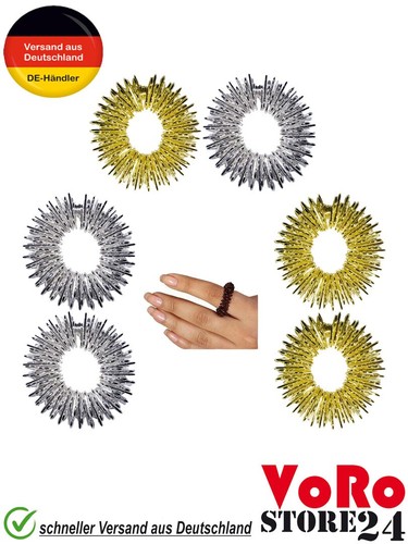 2er massagering fingerring - 2er,