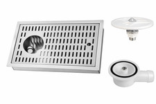 Tropfblech aus Edelstahl zum