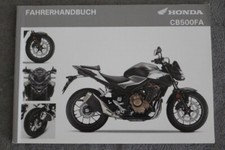 Honda CB 500 FA Betriebsanleitung "2018" Fahrerhandbuch - Bedienungsanleitung